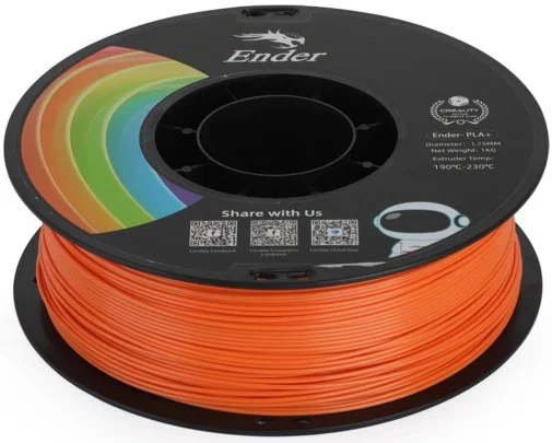 Фото: Пластик (філамент) для 3D друку Creality 3D PLA Plus Filament Orange (3301010307) № 10 | KTC