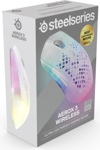 Миша SteelSeries Aerox 3 Wireless Ghost (62610)