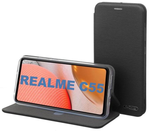 Чохол BeCover for Realme C55 - Exclusive Black (710291)
