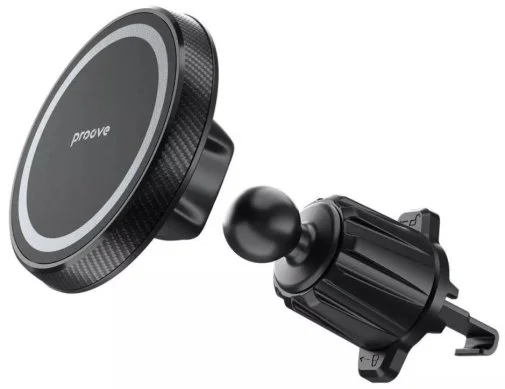 Фото: Кріплення для мобільного телефону Proove Carbon Magnetic Air Outlet Car Mount (CHCM00000001) № 10 | KTC
