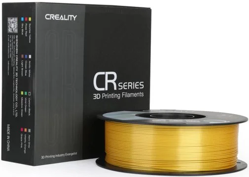 Фото: Пластик (філамент) для 3D друку Creality 3D PLA Filament Silk Gloss Gold (3301120001) № 4 | KTC