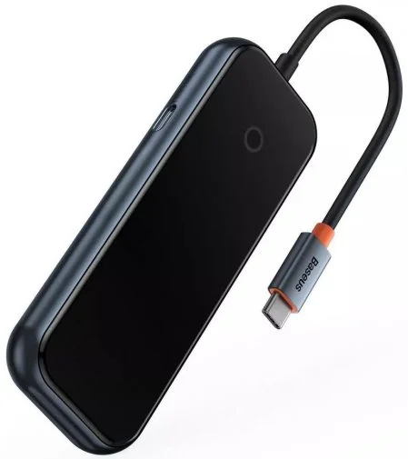 Фото: USB-хаб Baseus AcmeJoy 4 Port Dark Gray (WKJZ010013) № 9 | KTC