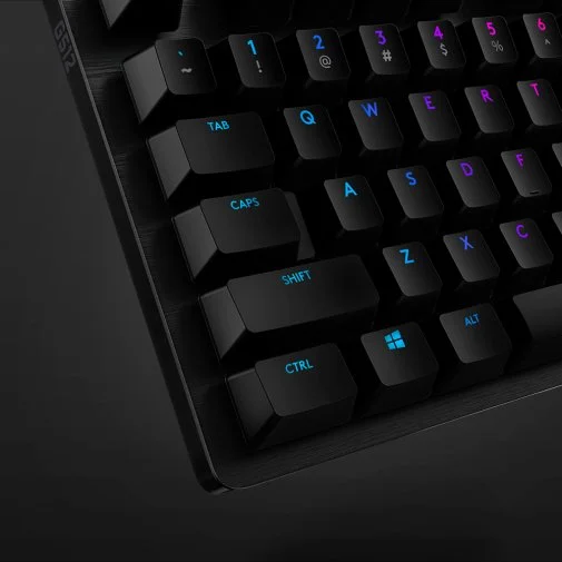 Фото: Клавіатура Logitech G512 Carbon Lightsync RGB Mechanical US GX Blue Black (920-008946) № 18 | KTC