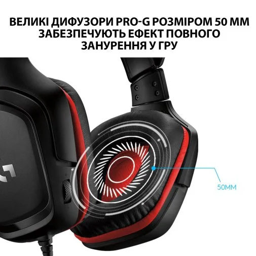 Фото: Гарнітура Logitech G332 (981-000757) № 11 | KTC
