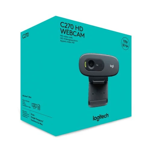 Фото: Web-камера Logitech C270 HD Black (960-001063) № 16 | KTC