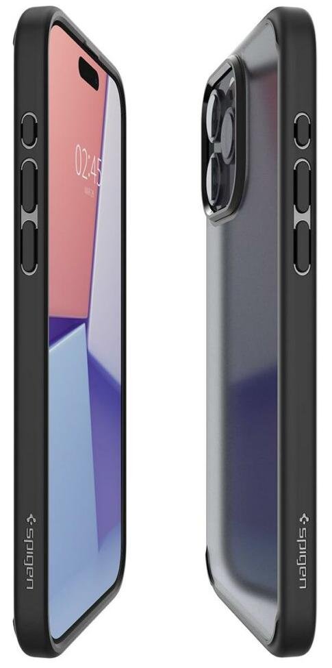 Чохол Spigen for Apple iPhone 15 Pro Max - Ultra Hybrid Matte Frost Black (ACS06568)