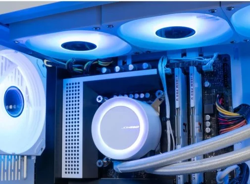 Фото: Персональний комп'ютер ARTLINE Gaming TANKWHITE (TankWhitev16) - AMD Ryzen 7 5700X / 32 ГБ DDR4 / PCI-E SSD 1 ТБ / Nvidia / GeForce RTX 4070 SUPER, 12 ГБ / AMD B550 / 750 Вт № 17 | KTC