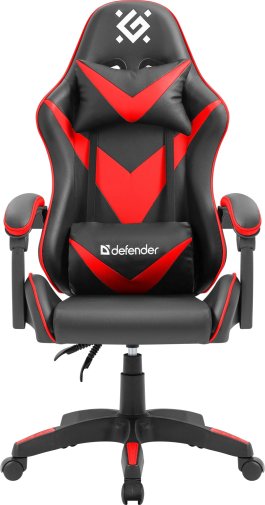 Крісло Defender xCom Black/Red (64337)