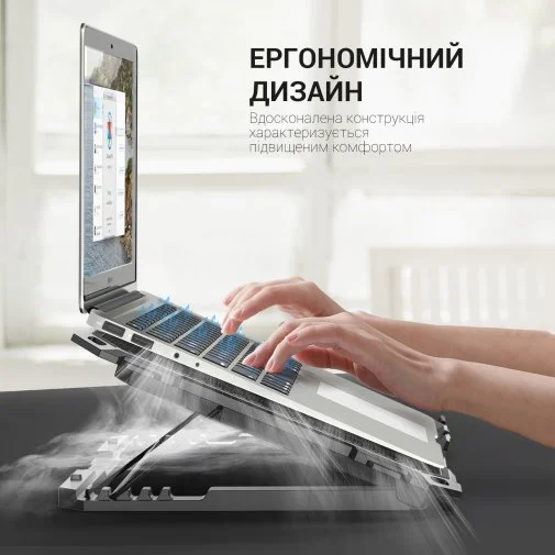 Фото: Підставка для ноутбука GamePro CP485 Black № 26 | KTC