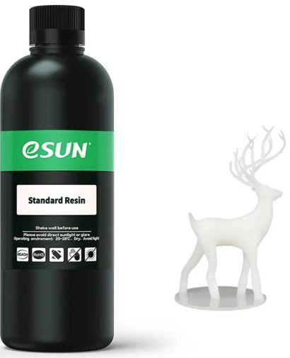 Фотополімерна смола eSUN Standard Resin 1kg White (STANDARD-W1)