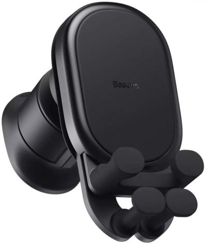 Кріплення для мобільного телефону Baseus Stable Gravitational Car Mount Air Outlet Version black (SUWX020001)