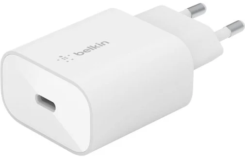 Фото: Зарядний пристрій Belkin BoostCharger 25W White with Type-C/Lightning (WCA004VF1MWH-B5) № 6 | KTC