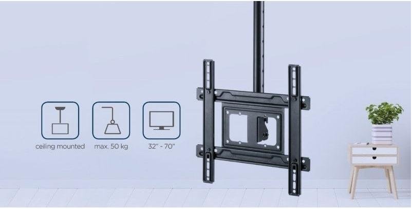 Кронштейн Gembird CM-70ST-01 Black