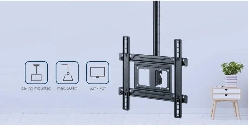 Фото: Кронштейн Gembird CM-70ST-01 Black № 20 | KTC