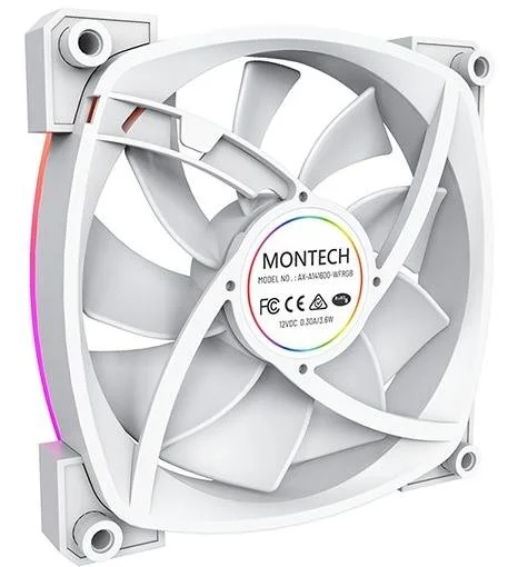 Фото: Кулер Montech AX140 PWM White (AX140 PWM WHITE) № 10 | KTC