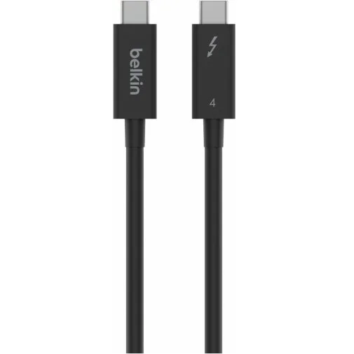 Фото: Кабель Belkin Connect 100W Thunderbolt 4 CM / CM 2m Black (INZ002BT2MBK) № 6 | KTC