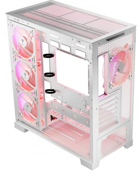 Корпус ModeCom Volcano Space Apex ARGB Midi White with window (AT-SPACE-PG-20-000000-000)