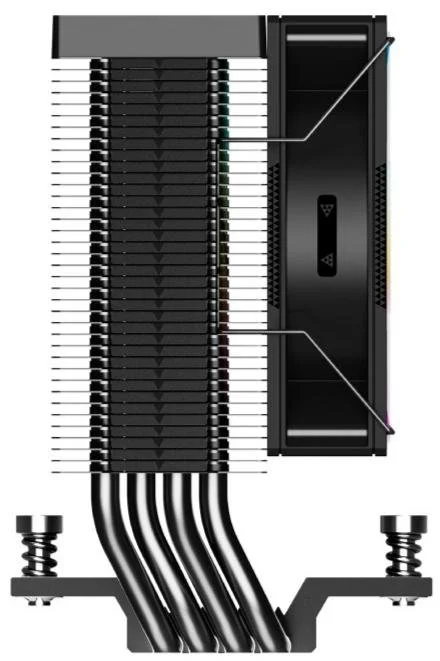 Фото: Кулер для процесора PCCooler R400 ARGB Black (R400-BKAWYX-US) № 17 | KTC