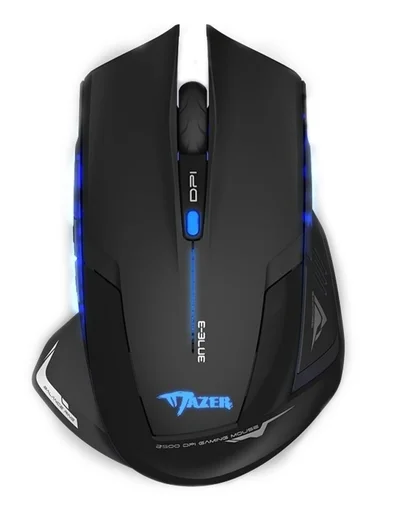 Фото: Мишка E-Blue Mazer EMS152BK чорна № 6 | KTC