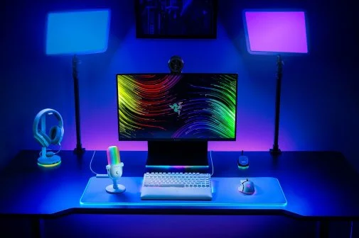 Фото: Мікрофон Razer Seiren V3 Chroma White (RZ19-05060200-R3M1) № 14 | KTC