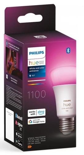 Смарт-лампа Philips Hue White and Color Ambiance A60 E27 1pcs (929002468801)