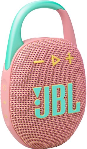 Портативна колонка JBL Clip 5 Pink (JBLCLIP5PINK)