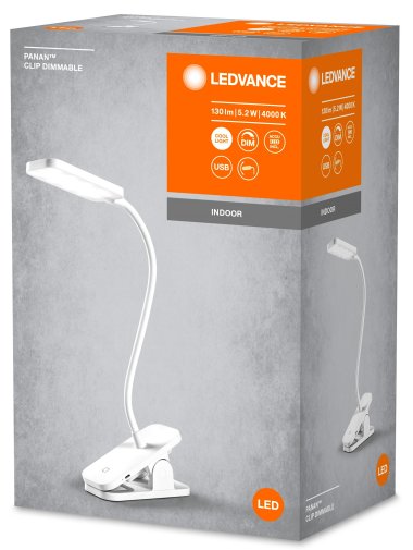 Настільна лампа Ledvance Panan Clip, White