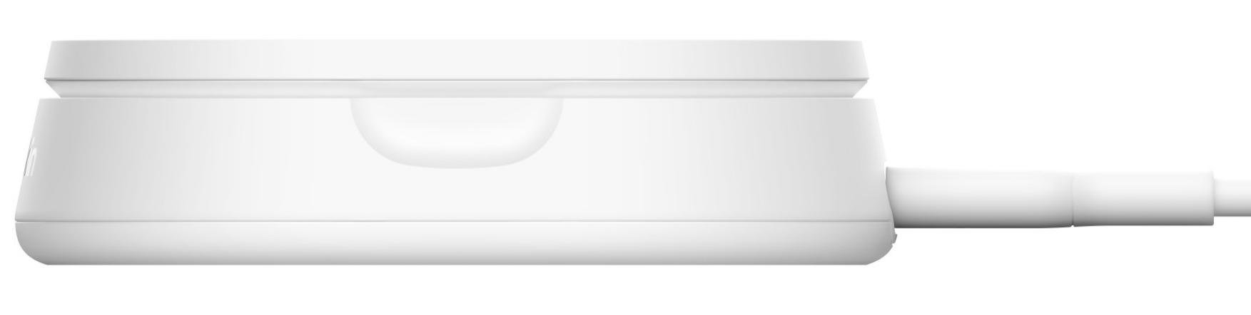 Бездротова зарядна станція Belkin BoostCharge Pro Magnetic Qi2 15W White (WIA008BTWH)