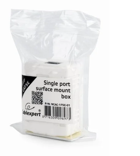 Фото: Розетка зовнішня Cablexpert FTP Cat.5e RJ-45 (NCAC-1F5E-01) № 6 | KTC
