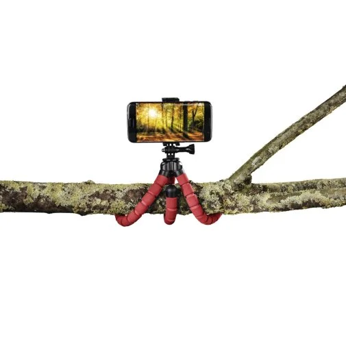 Фото: Селфі монопод Hama Flex-26 Red (00004617) № 12 | KTC