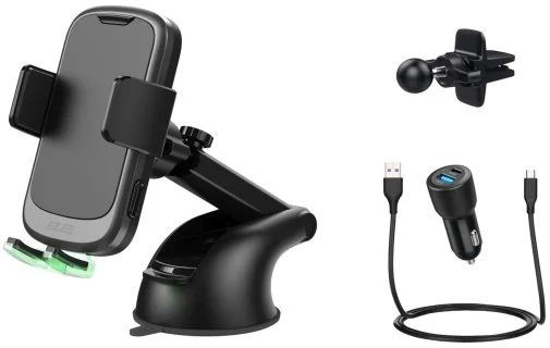 Фото: Кріплення для мобільного телефону 2E Wireless Charger Black (2E-WCQ01-10) № 34 | KTC