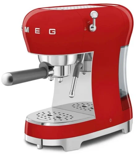 Фото: Ріжкова кавоварка Smeg Retro Style Red (ECF02RDEU) № 13 | KTC