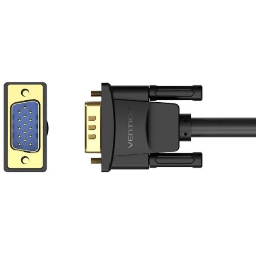 Кабель Vention VGA / VGA 1.5m Black (DAEBG)