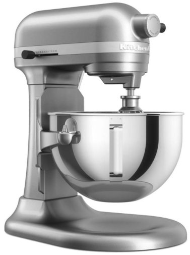 Планетарний міксер KitchenAid Heavy Duty 5.2L - 5KSM55SXX Contour Silver (5KSM55SXXECU)