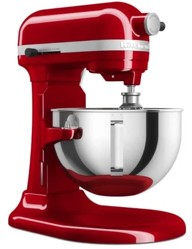 Фото: Планетарний міксер KitchenAid Heavy Duty 5.2L - 5KSM55SXX Empire Red (5KSM55SXXEER) № 14 | KTC