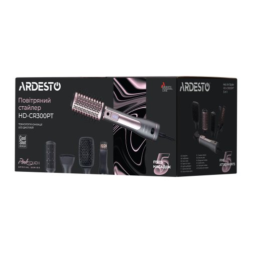 Фен-щітка Ardesto Brush Pink Touch (HD-CR300PT)