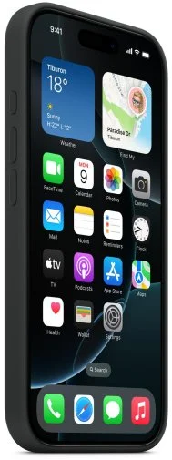 Фото: Чохол Apple for iPhone 16 Pro - Silicone Case with MagSafe Black (MYYJ3) № 11 | KTC