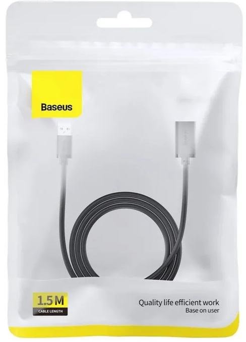 Кабель Baseus AirJoy Series AM / AF 1.5m Black (B00631101111-00)