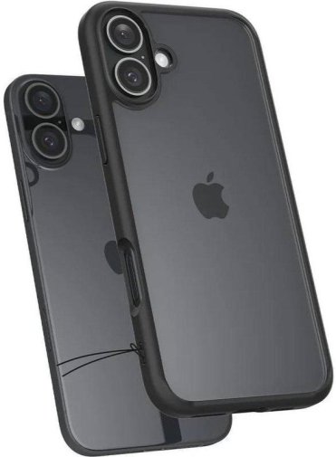 for Apple iPhone 16 - Ultra Hybrid Matte Black