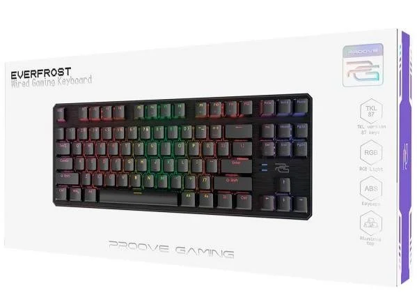 Фото: Клавіатура Proove Gaming Everfrost USB Black (CKEV00000401) № 14 | KTC
