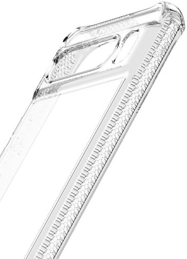 Чохол iTSkins for Google Pixel 8 Pro - HYBRID R CLEAR Transparent (GGGP-HBMKC-TRSP)