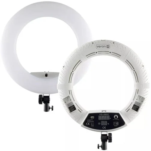 Фото: Світлодіодне селфі-кільце Veron FD-480 II LSD 96W White № 9 | KTC