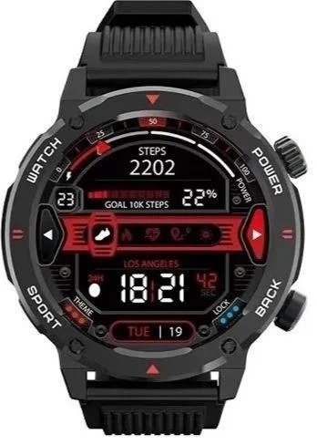 Фото: Смарт годинник iMiki D2 Black Silicone Strap № 10 | KTC
