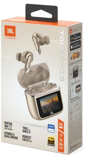 Фото: Навушники JBL Tour Pro 3 TWS Latte (JBLTOURPRO3LTT) № 28 | KTC