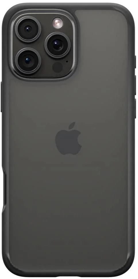 Фото: Чохол Spigen for Apple iPhone 16 Pro Max - Ultra Hybrid Matte Black (ACS07996) № 9 | KTC