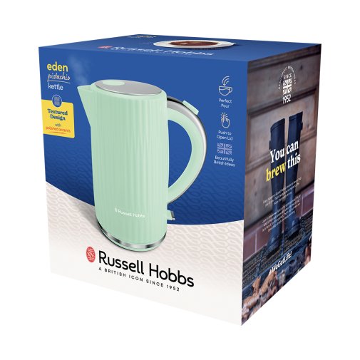 Електрочайник Russell Hobbs Eden Pistachio (27364-70)