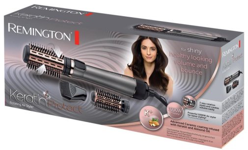 Фен-щітка Remington Keratin Protect (AS8810)