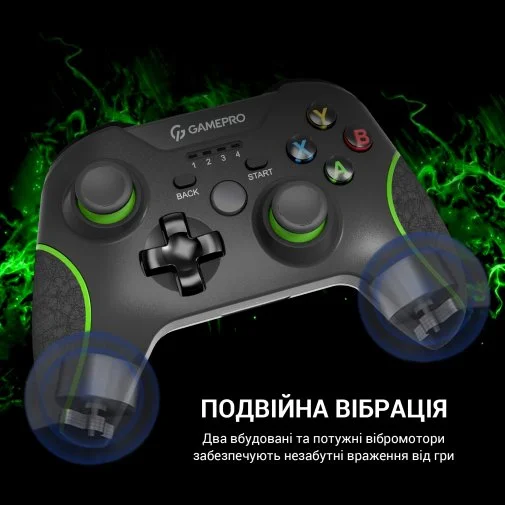 Фото: Геймпад GamePro MG650B Wireless Black № 32 | KTC