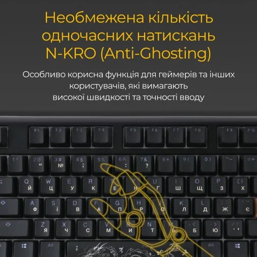 Фото: Клавіатура Ducky One 3 TKL Cherry MX Brown RGB ENG/UKR Black (DKON2187ST-BUAPXCLAWSC1) № 30 | KTC