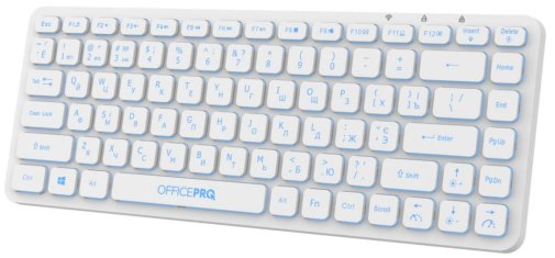 Клавіатура OfficePro SK790W Wireless White